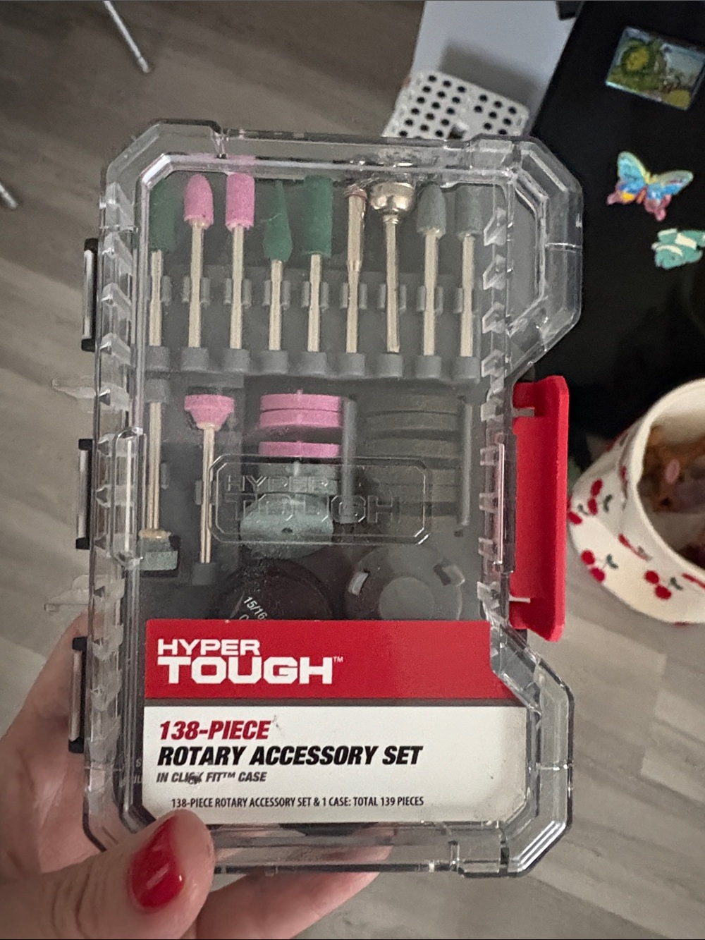 Hyper Tough 138-Piece Rotary Accessory Set